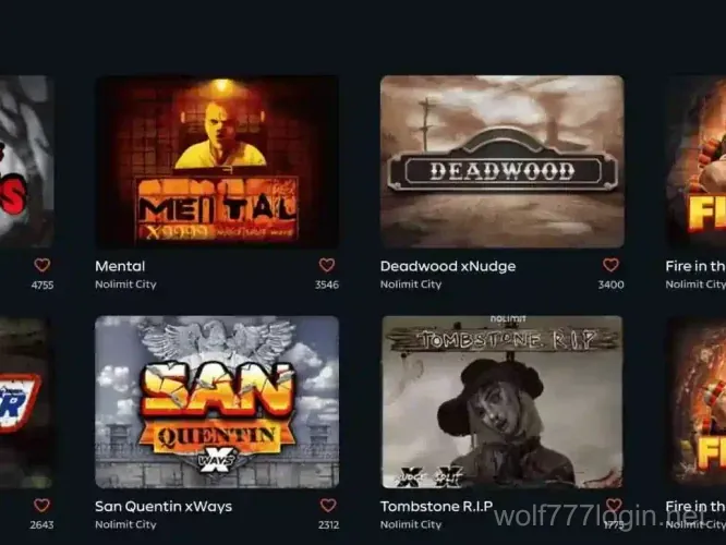 Wolf777 App Screenshot 4